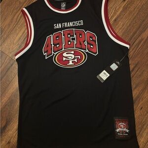 San Francisco 49ers Black and Red Jersey